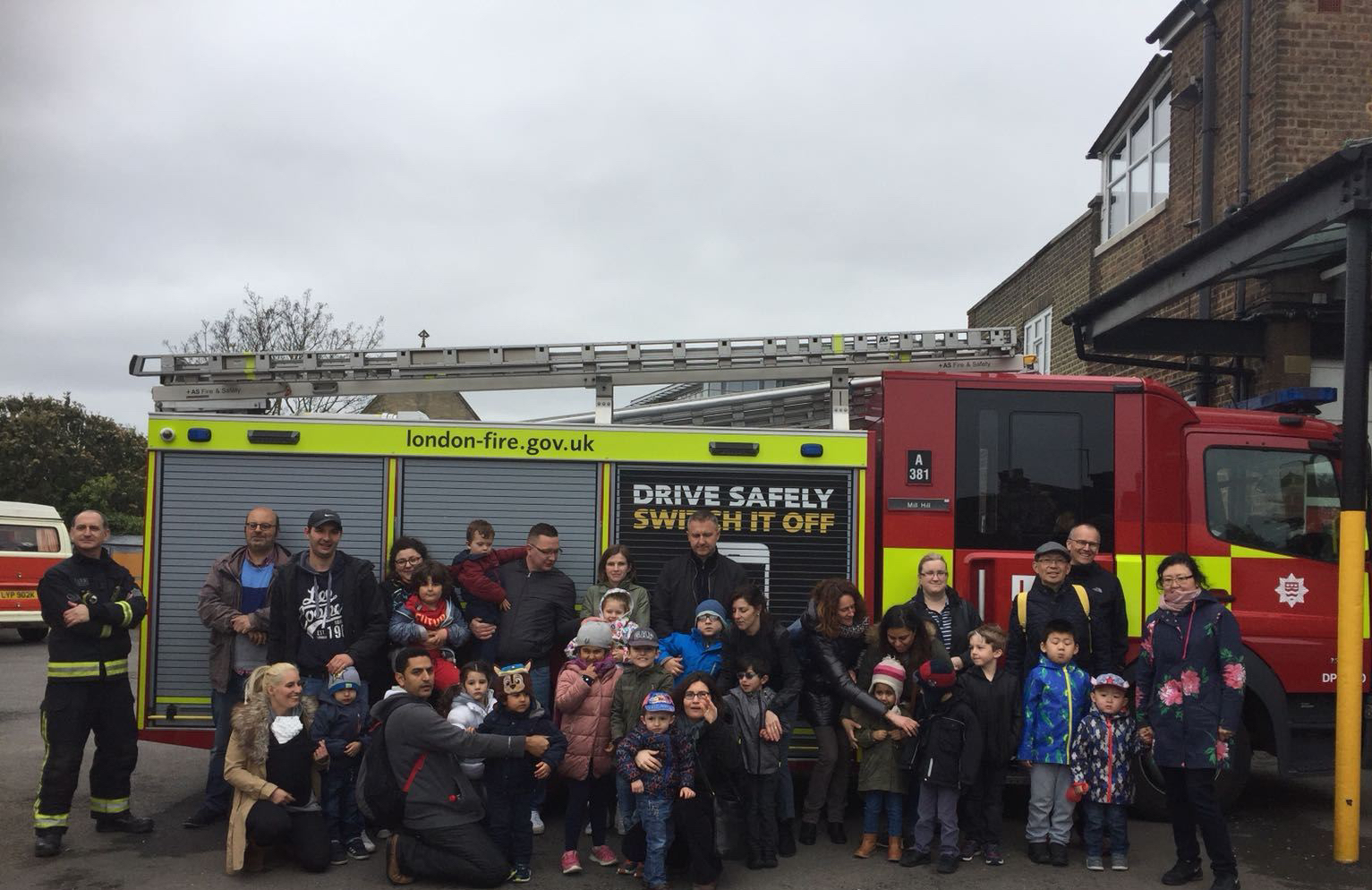 fire station visit 2018